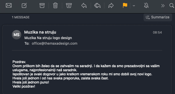 Muzika Na Struju - Logo Dizajn 8 MUzika Na struju recenzija